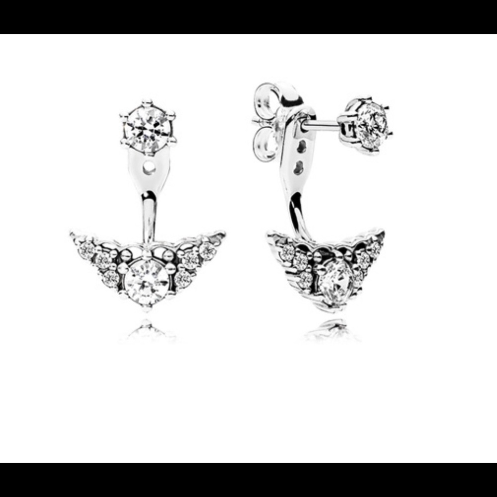Pandora Fairytale Tiara earrings